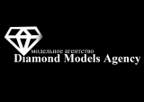 Логотип Diamond Models Agency рекламный,модельный бизнес